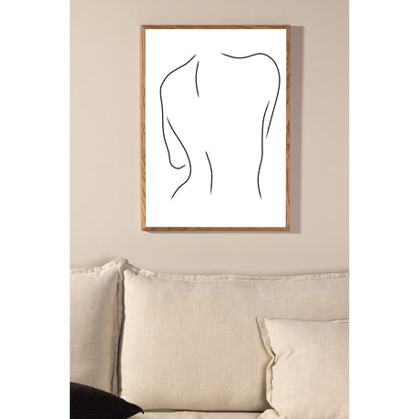 Kvinnor Poster Vit, 40 x 30