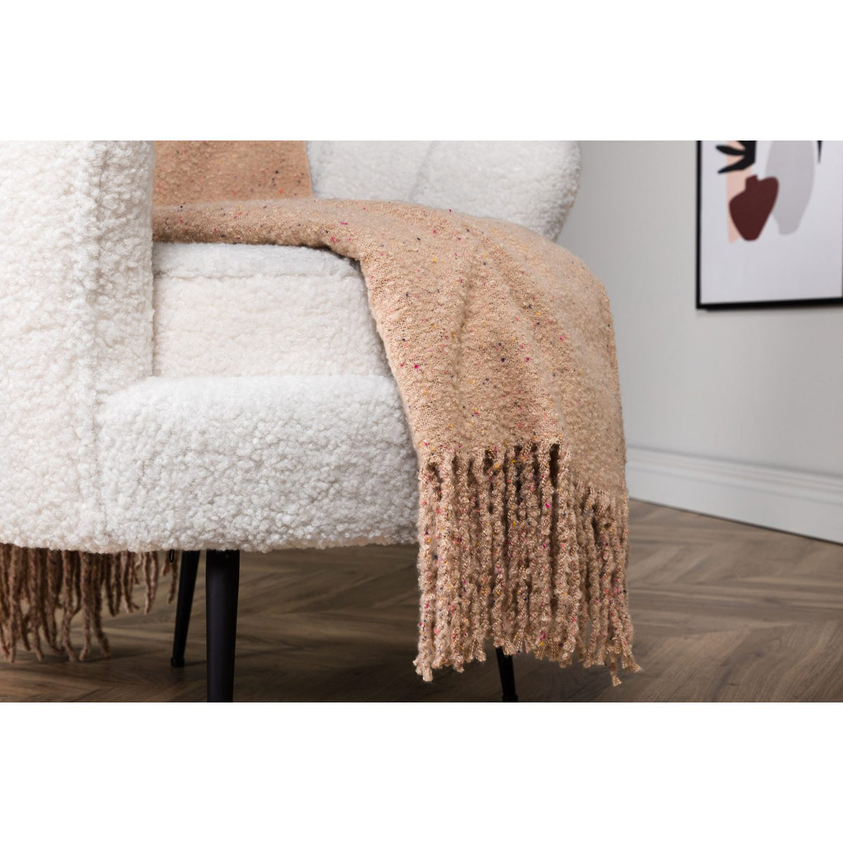 Tilly Pläd Beige