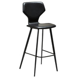 S.I.T Barstol Vintage Black Art.Leather 80 cm