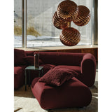 Bobble Kudde Burgundy