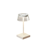 Scilla  USB Dimbar Bordslampa Ute Vit