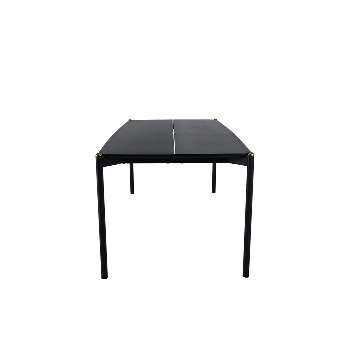 Pelle Rektangulärt matbord Svart, Fanér, 190 x 90
