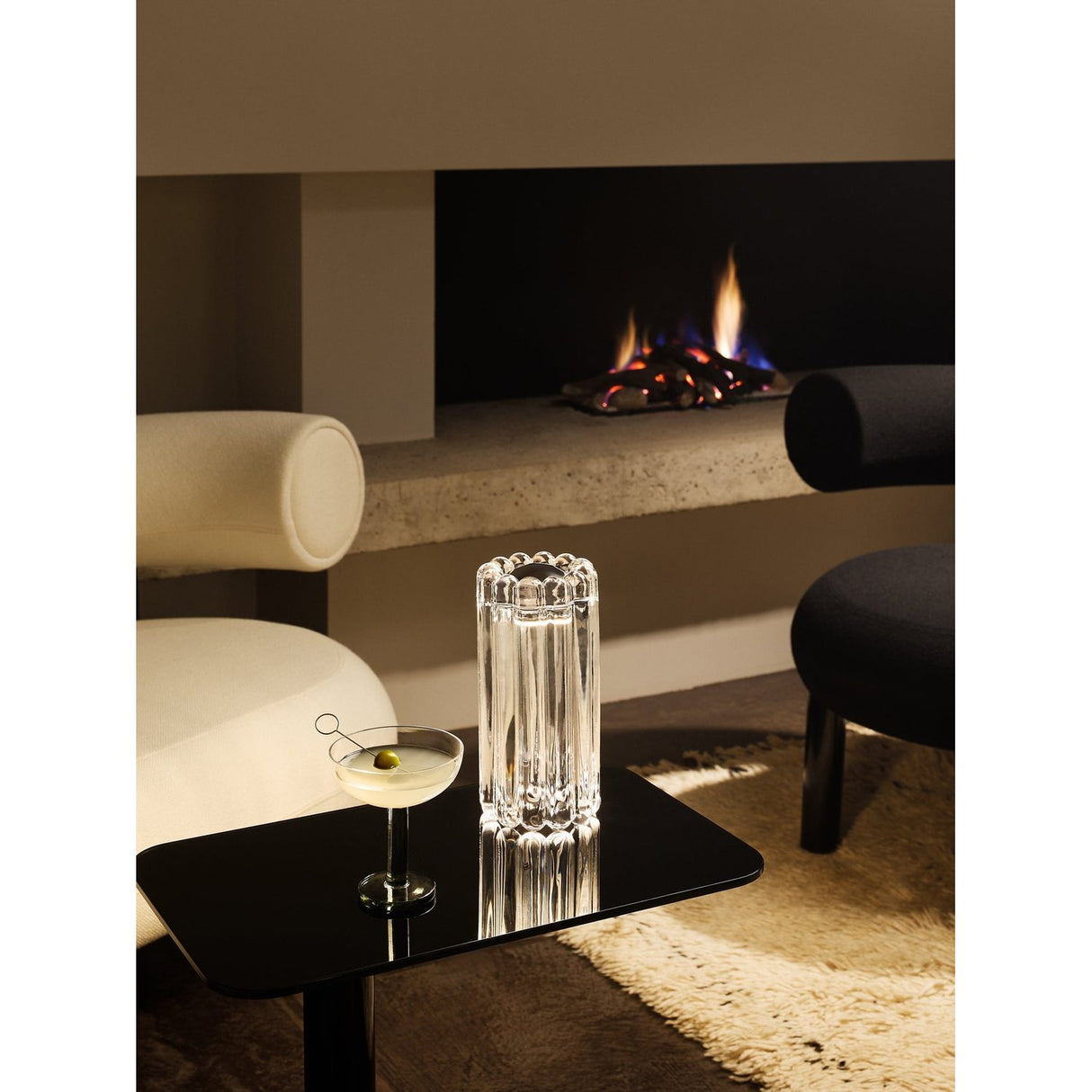 Press Bordslampa Clear