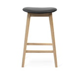 Kyoto Barpall Vitoljad Ek, Svart läder