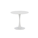 Hamden Runt matbord Vit, 80