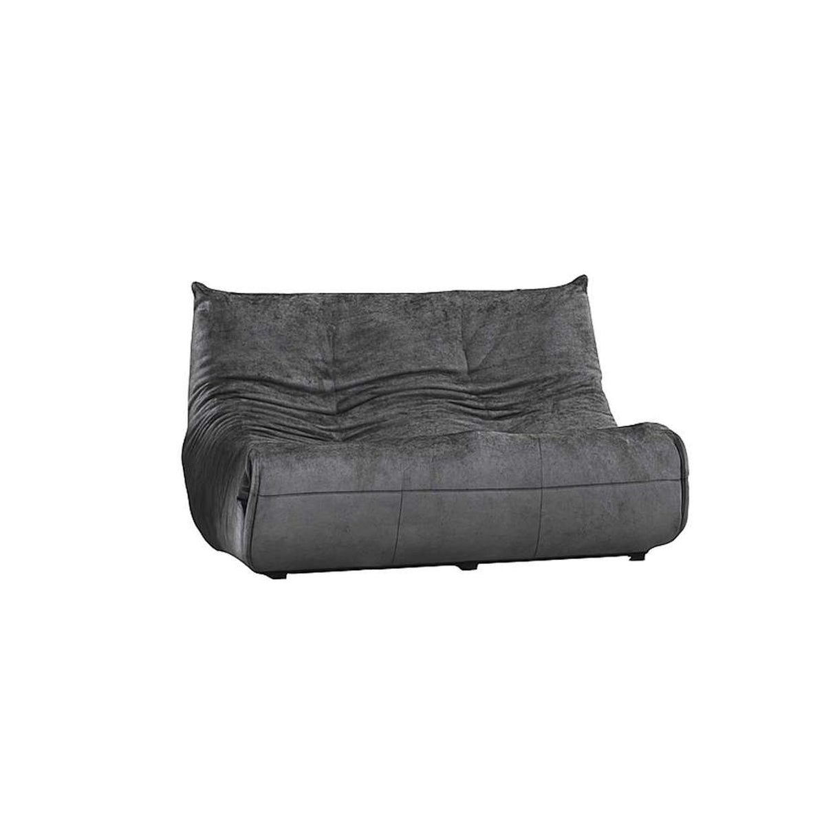 Liza 2-sits soffa Mörkgrå