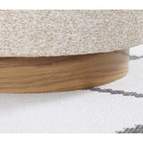 Cheriton Puff (Ø45 x H42 cm) Beige Sittpuff