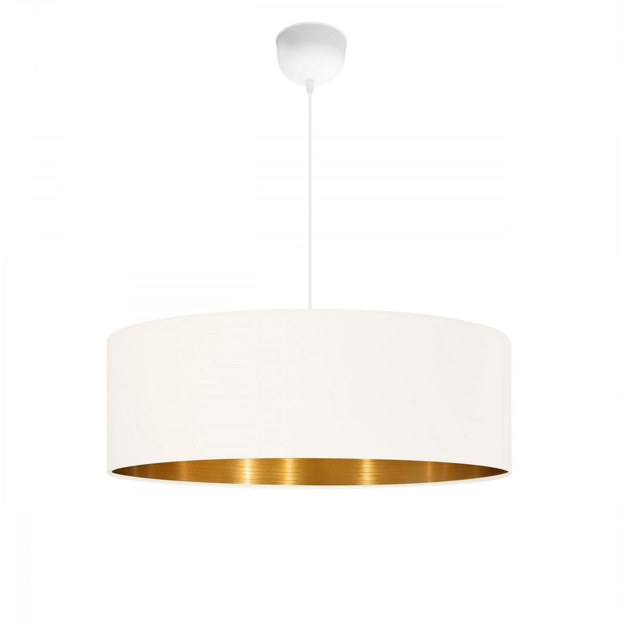 Reykjavik (H 70 cm) Cream Gold Ljuskrona