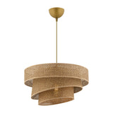 Couper Hazeran (40 x 40 cm) Beige Ljuskrona