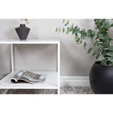 Staal Sidobord Vit