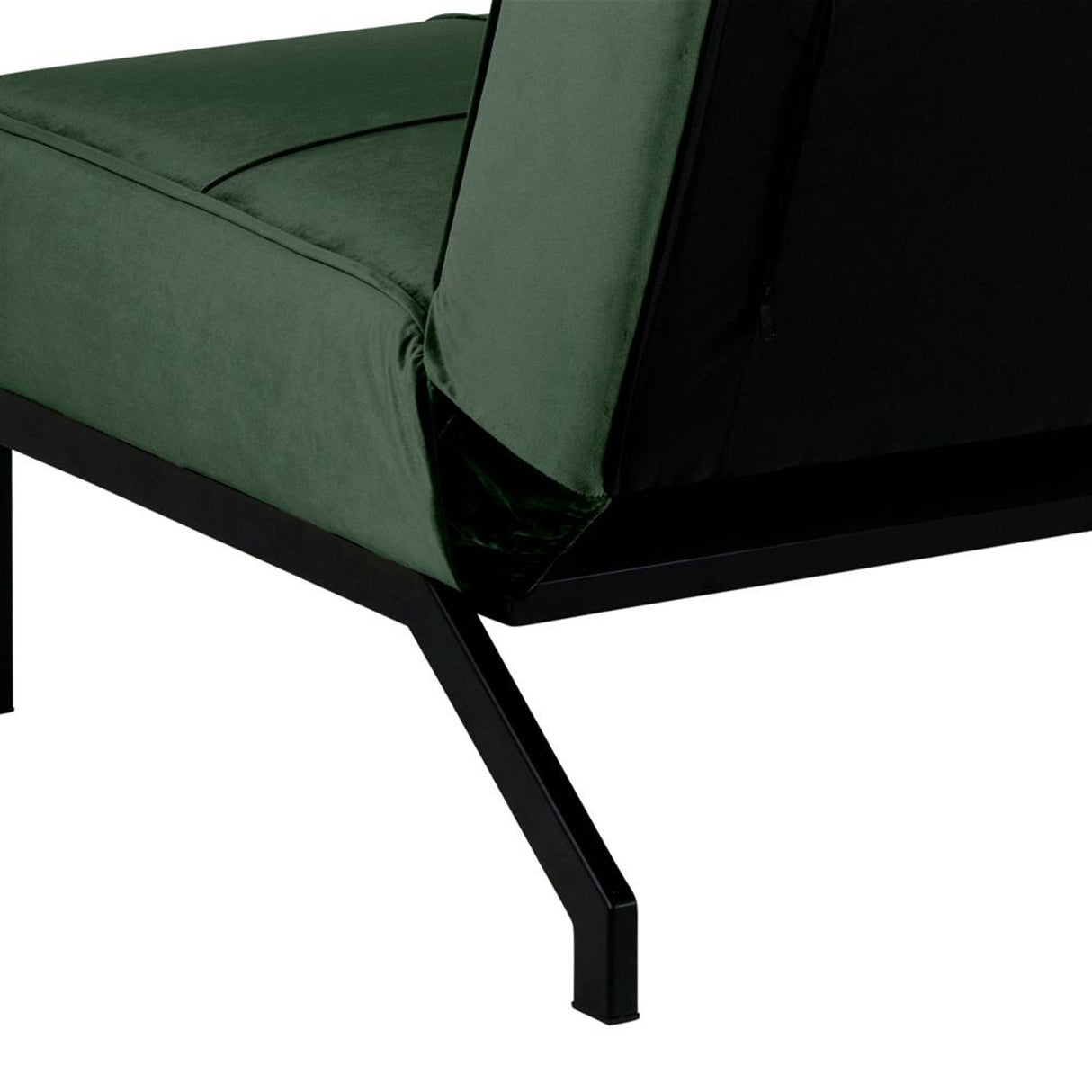 Perugia Bäddsoffa 87x198x95 cm Vic tyg Skogsgrön