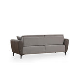Minsk (215 x 85 cm) 3-sits bäddsoffa Grå