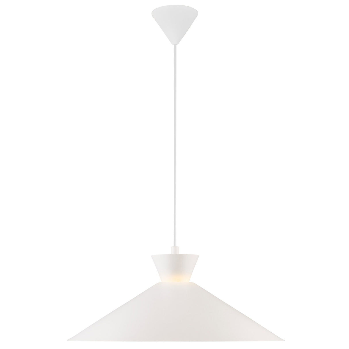 Dial Taklampa 45 cm, Vit