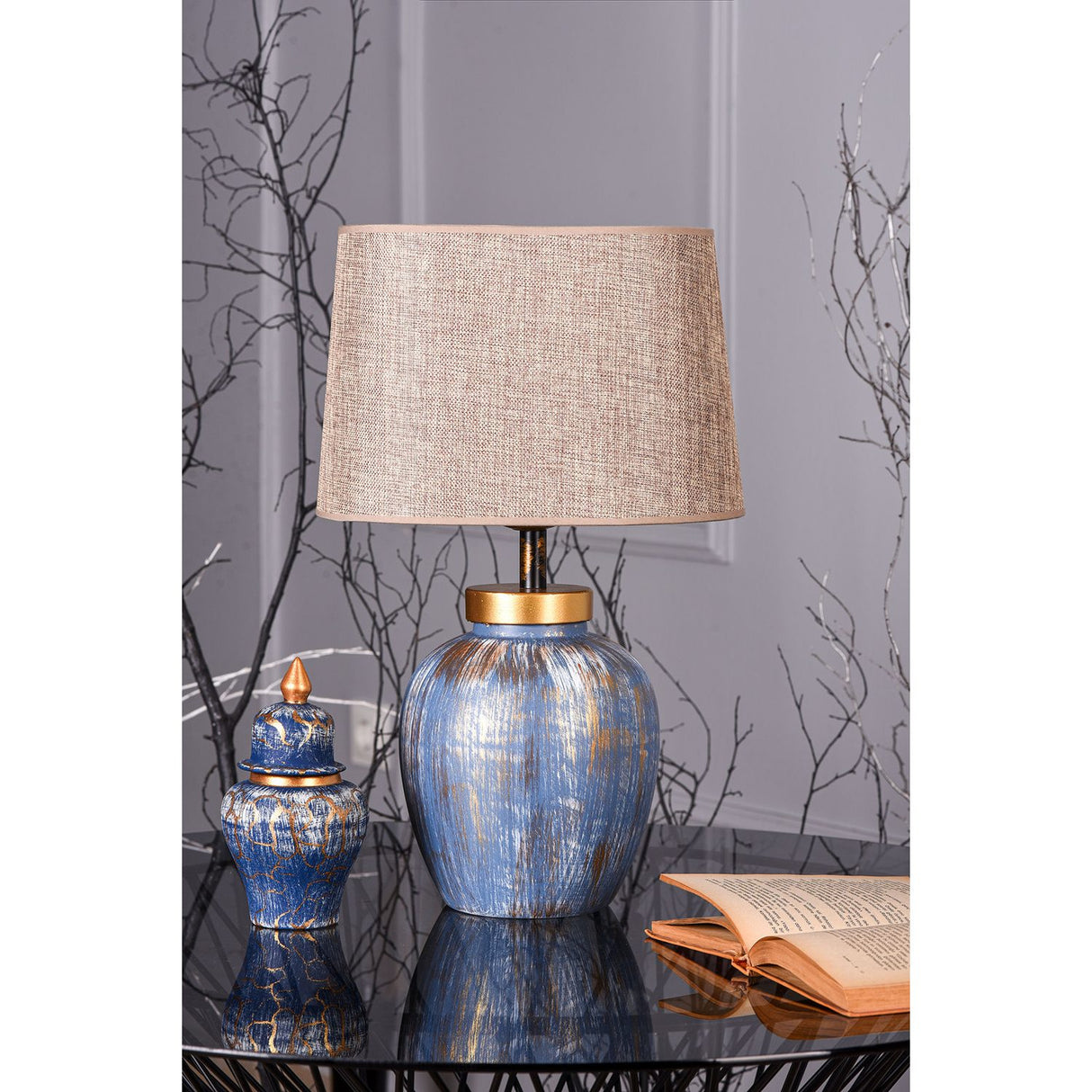 Nuuk (40 x 30 x 40 cm) Bordslampa