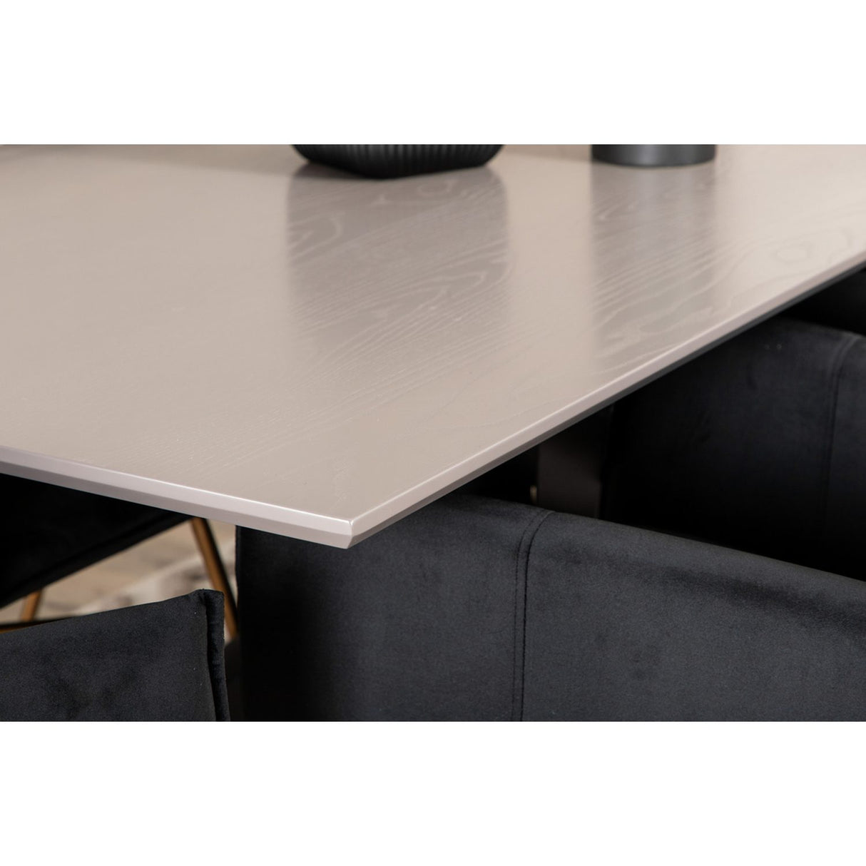 Piazza, Petra Rektangulär matgrupp Mörkgrå