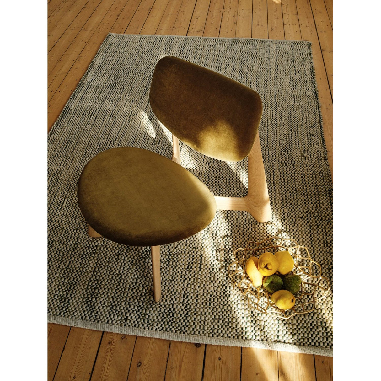 Slab Loungefåtölj Natural Royal 0162