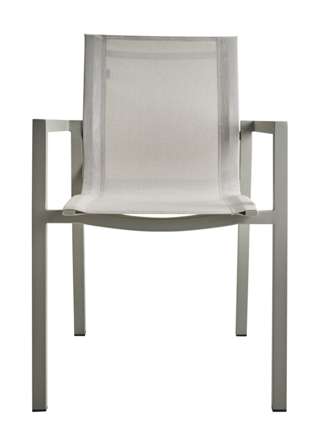 Delia Karmstol Light Grey/Off-White