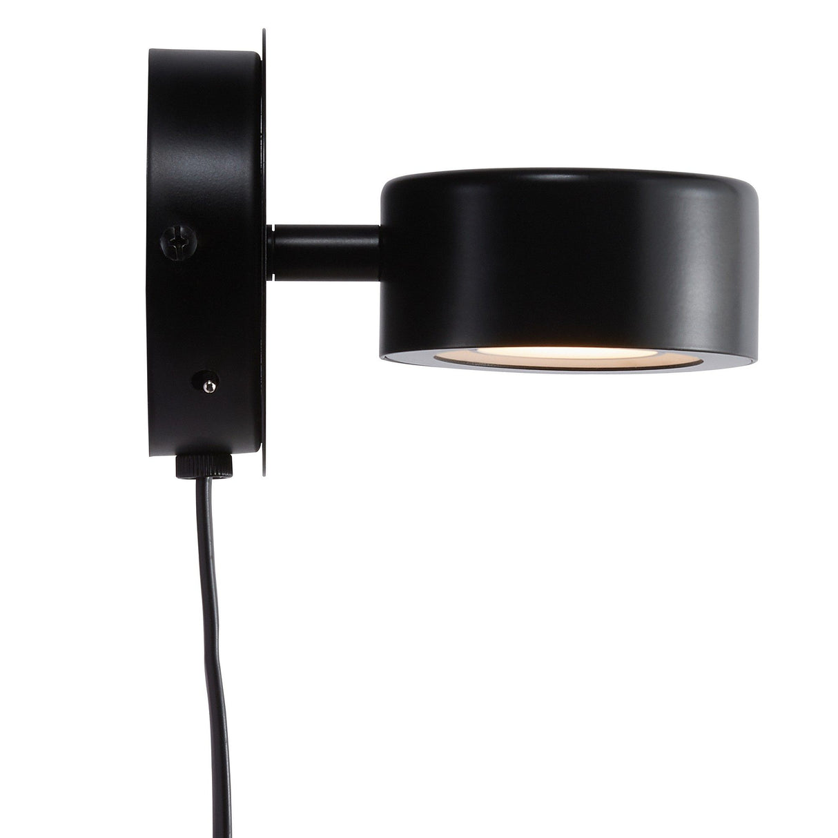 Clyde Svart Vägglampa