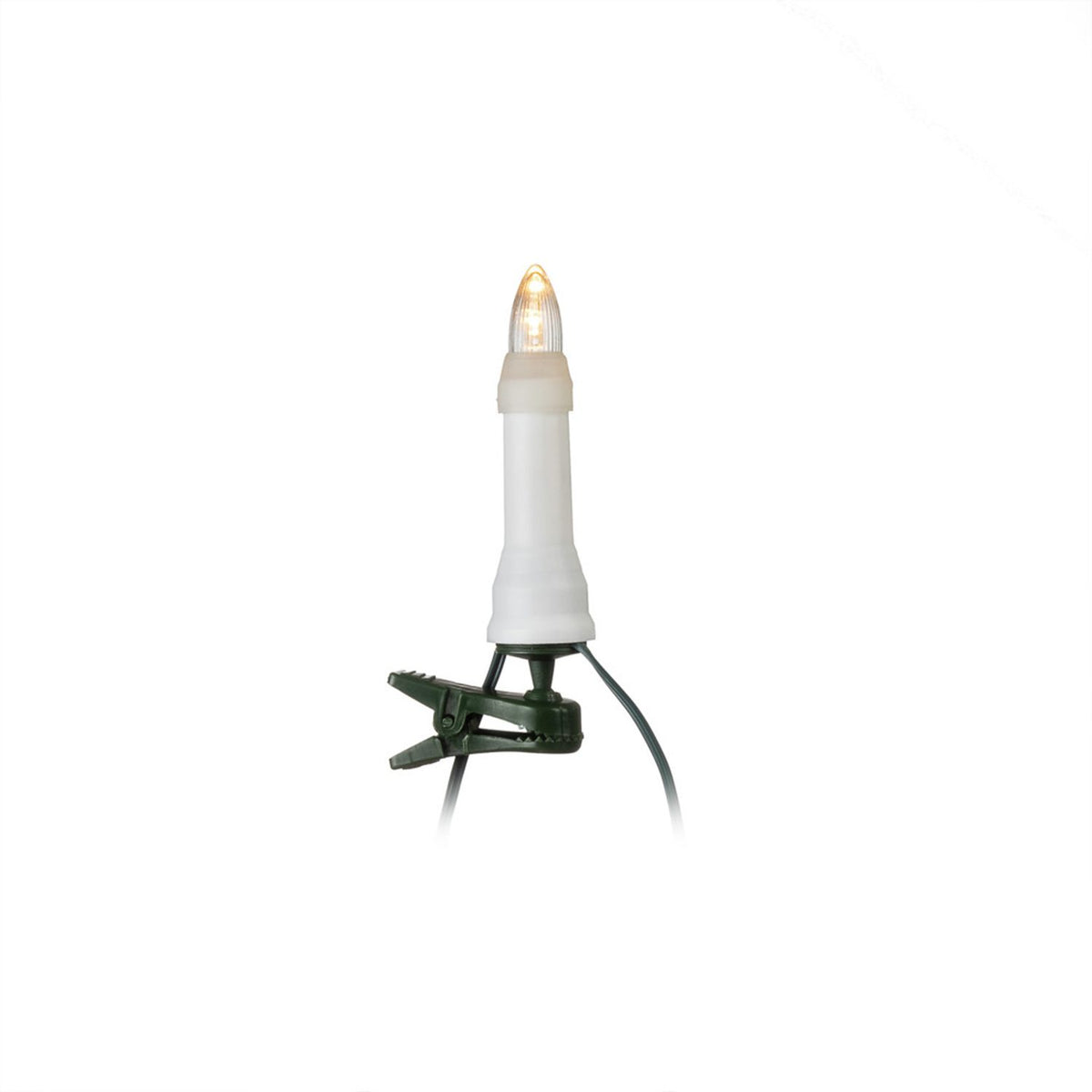 Varmvit DC LED Parallellkopplad Julgransbelysning 25 Lampor (19.2m)