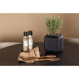 Olivia, Simrishamn Rund matgrupp Beige, Svart, 4st