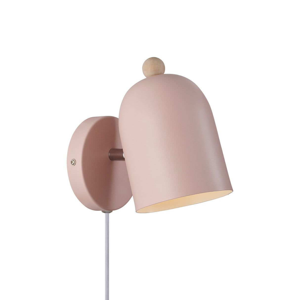 Gaston Vägglampa Puderrosa