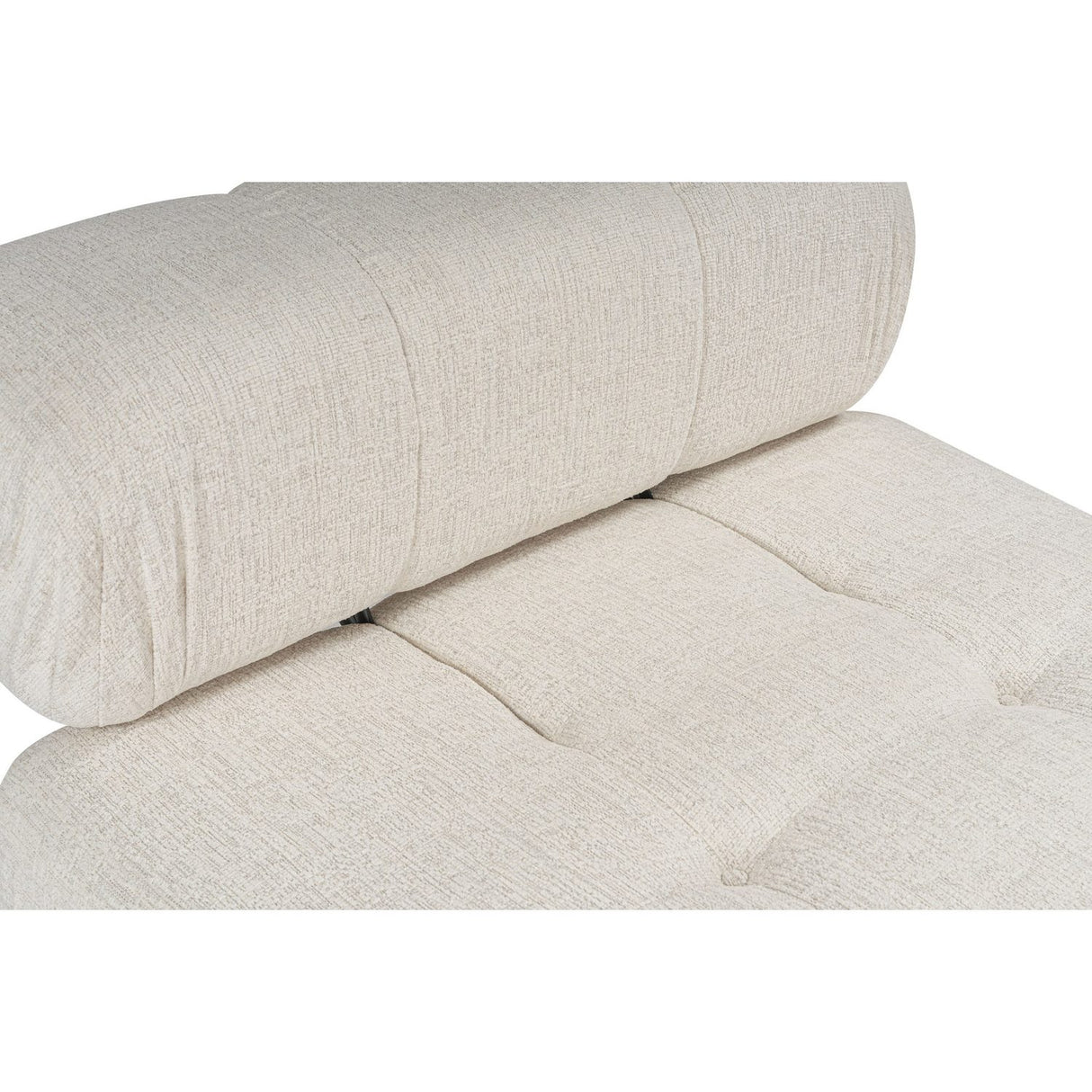 Tallinn 3-sits med puff (300-200 x 100 x 80 cm) Hörnsoffa Creme