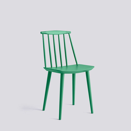 J77 Stol Jade green – bokfaner med vattenbaserad lack, Jade green – massiv bok med vattenbaserad lack