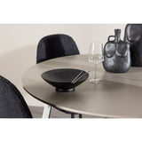 Plaza, Polar Rund matgrupp Svart, Beige, ⌀120