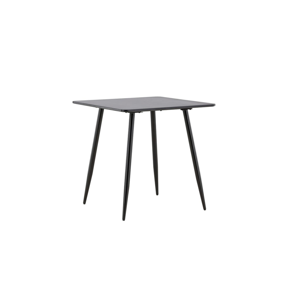 Polar Rektangulärt matbord Svart, 75 x 75, Svart