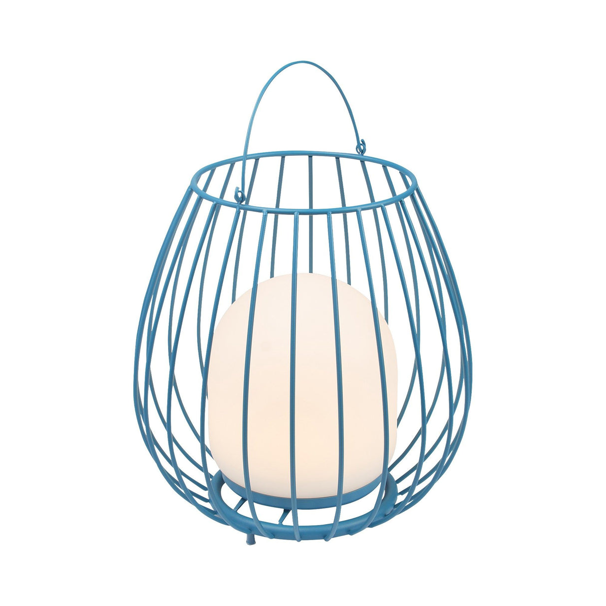 Uppladdningsbar Jim To-Go Bordslampa Blå