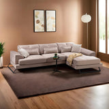 Casablanca Corner (308-190 x 100 x 92 cm) Beige Hörnsoffa Höger