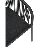 Delta Karmstol Antracit/Teddy Black Svart