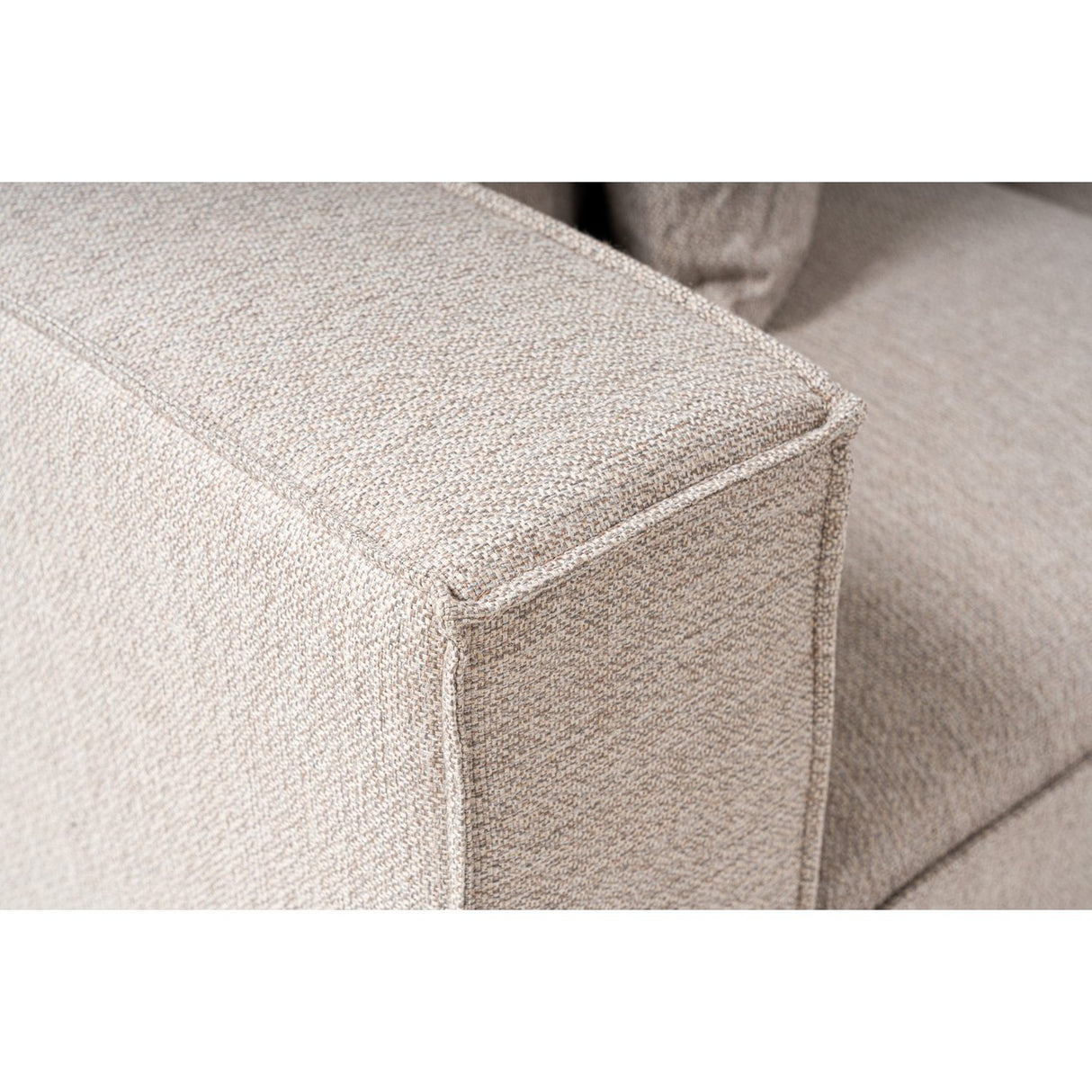 Sora (350 x 65 x 190 cm) Hörnsoffa Sandbeige