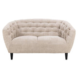 Ria 2-sits Juto tyg Beige