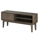 Broholm Solid TV-bänk 124x55 cm Rökoljad Ek