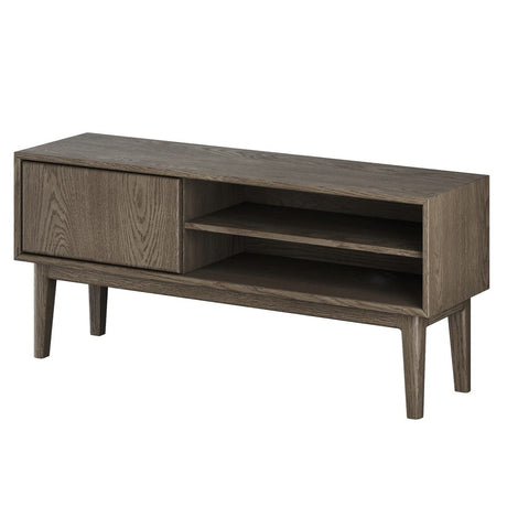 Broholm Solid TV-bänk 124x55 cm Rökoljad Ek