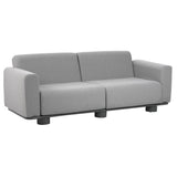 Bolster 2,5-sits Soffa 209x94 cm Antracit/Teddy Grey