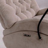 Ellie Electric Reclinerfåtölj Kräm