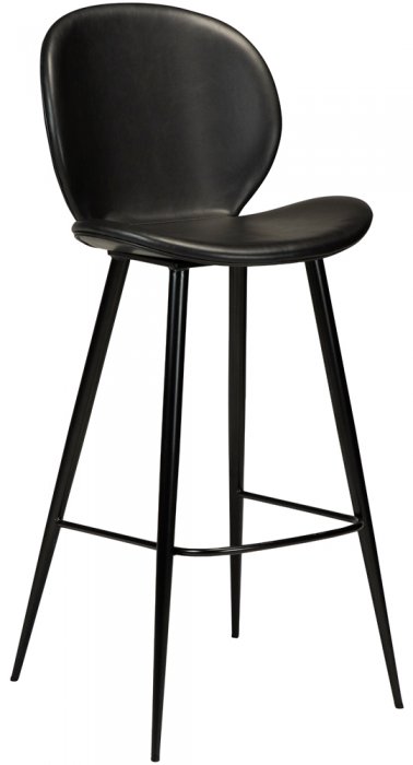 Cloud Barstol Svart Vintagekonstläder