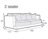 Colorado 2-sits Soffa