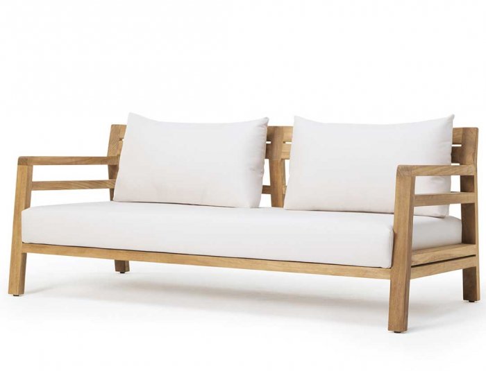 Costes 3-sits Soffa Teak