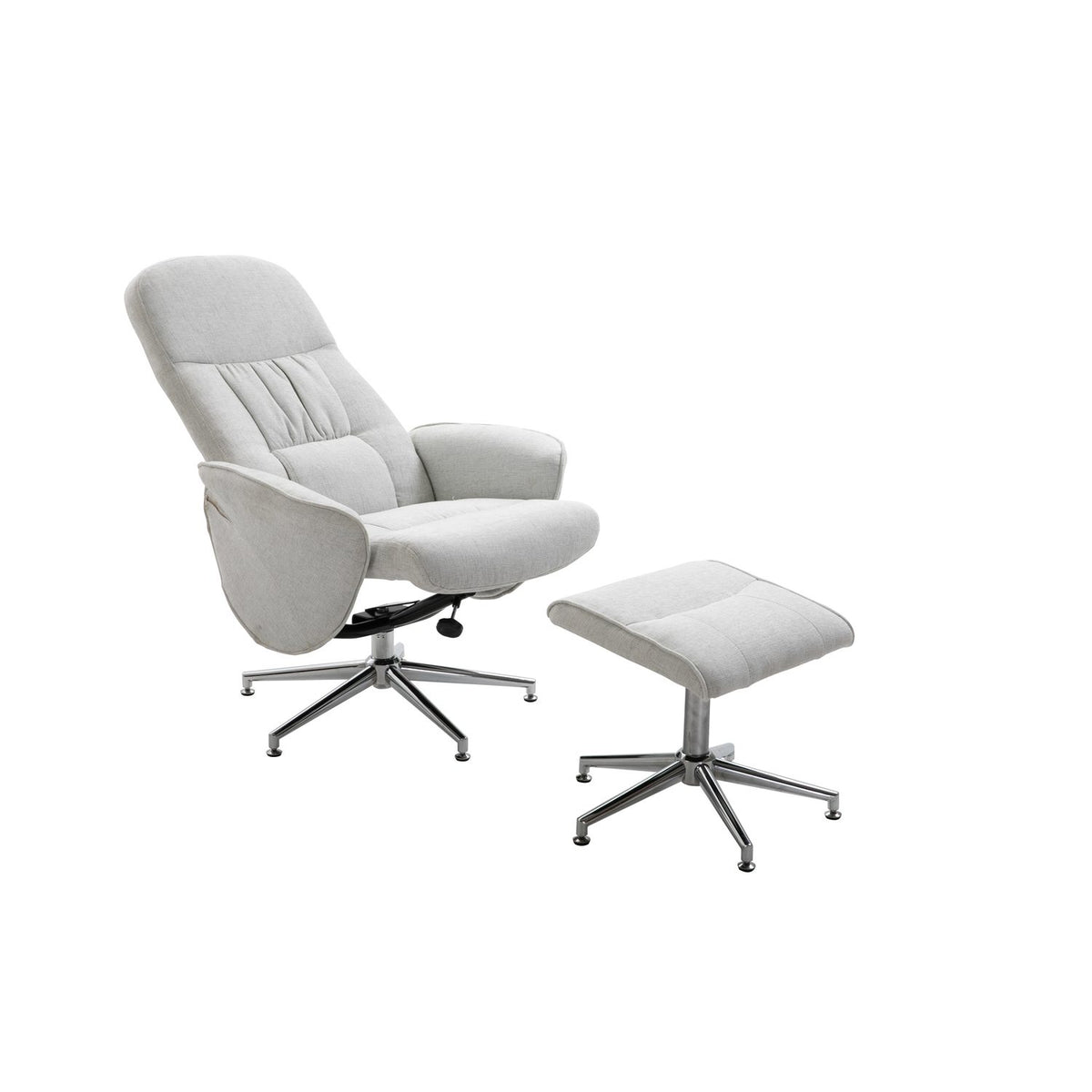 Rolf Fåtölj recliner Krom