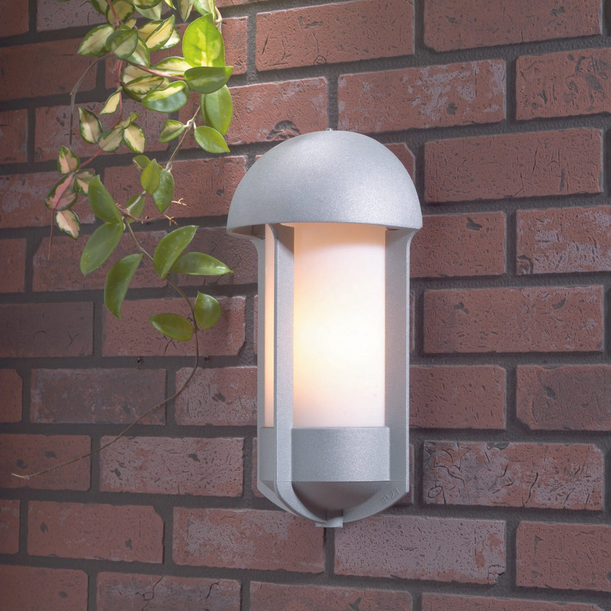 Tyr E27 Vägglampa Ute Aluminium
