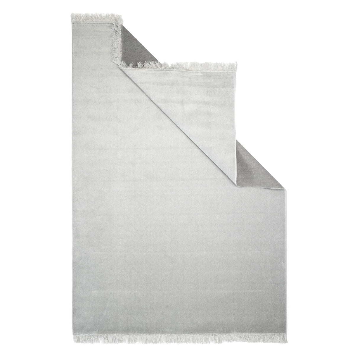Mona Konstsilkesmatta 67x210 cm Ljusgrå