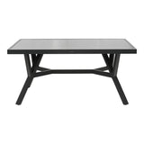 Samvaro Soffbord Antracit/Antracit 140x90 cm