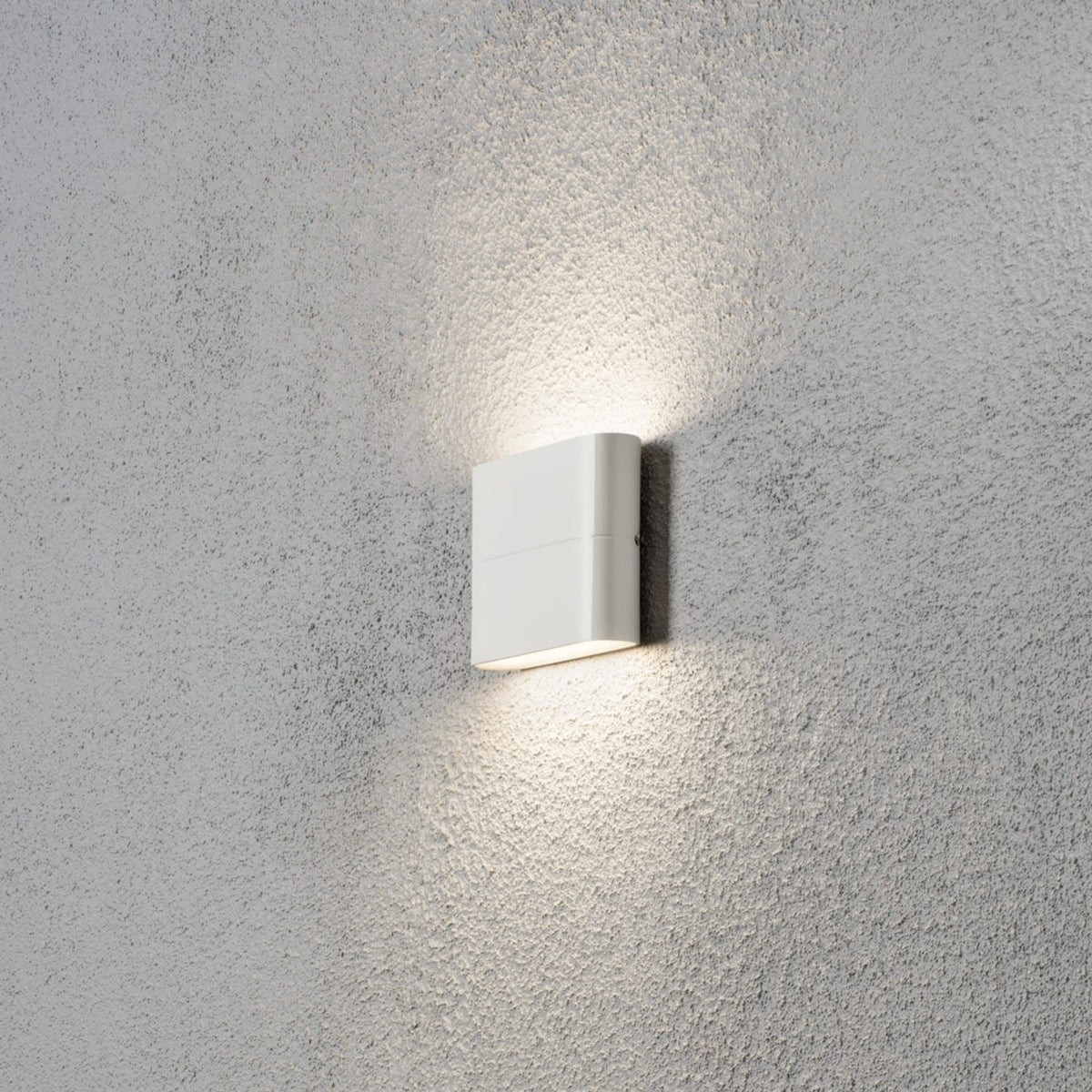 Chieri HP-LED 2x3W Vägglampa Ute Vit