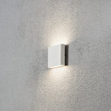Chieri HP-LED 2x3W Vägglampa Ute Vit