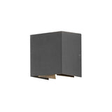 Cremona HP-LED 2x3W 13.5 cm Vägglampa Ute Antracit