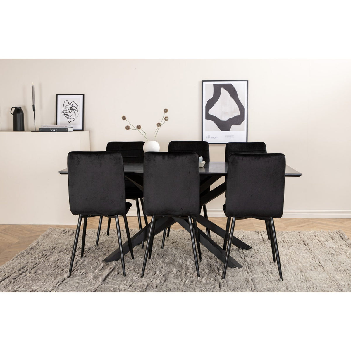 Piazza, Windu Rektangulär matgrupp
