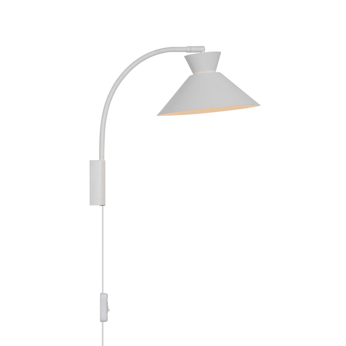 Dial Vägglampa Vit